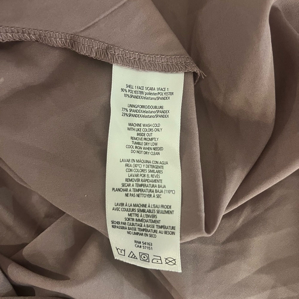 NWT Calvin Klein Performance Mauve Tennis Pickleball Dress SPF Wicking Active - Picture 10 of 10